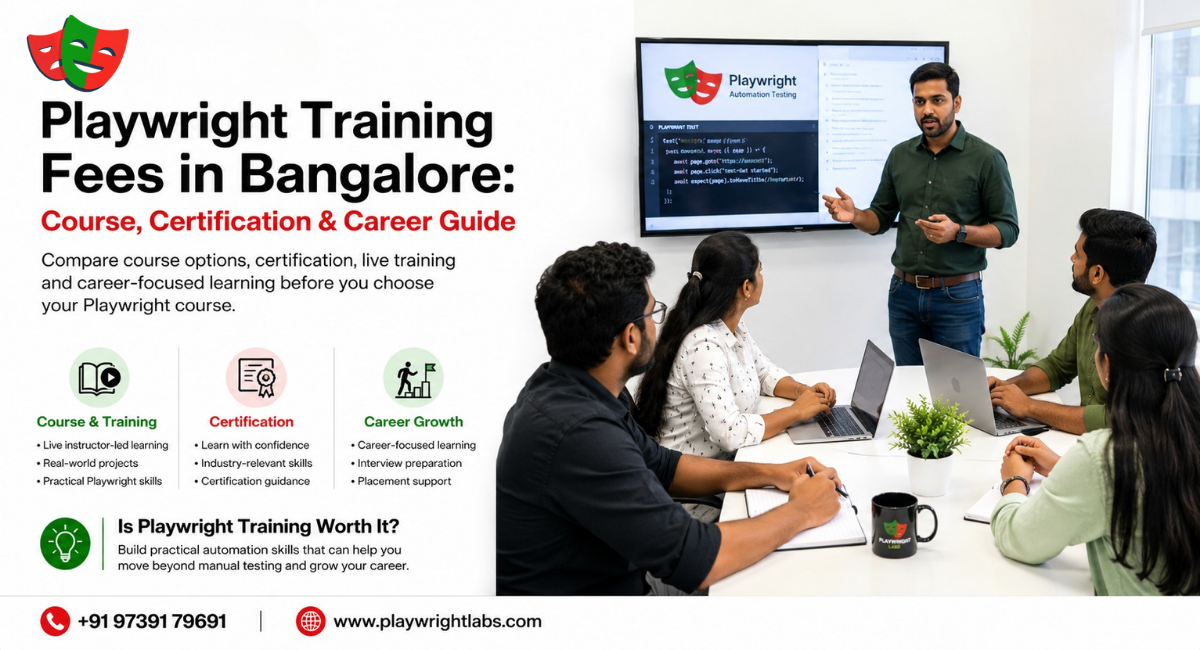 Playwright Training in Bangalore